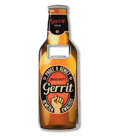 Magneet fles opener - Gerrit
