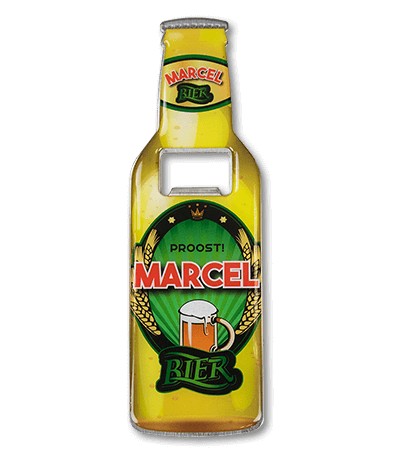 Magneet fles opener - Marcel