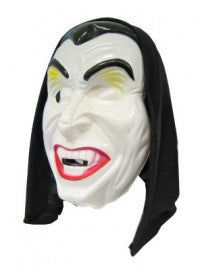 Masker pl. Dracula met hoofddoek