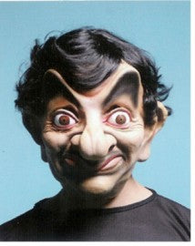 Masker rubber Rowan Atkinson