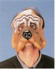 Masker rubber half hond