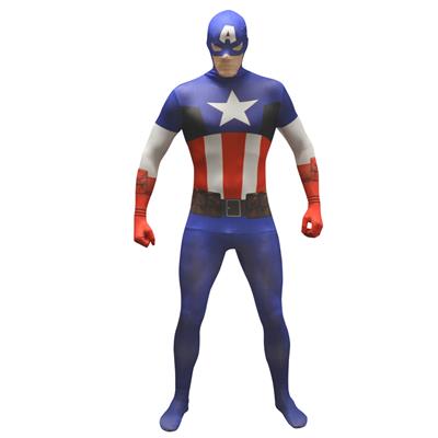 Morphsuit Captain America mt. L