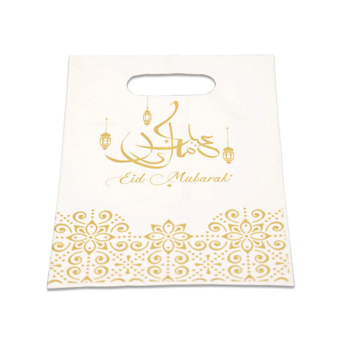 Partybag Eid Mubarak goud 6st.