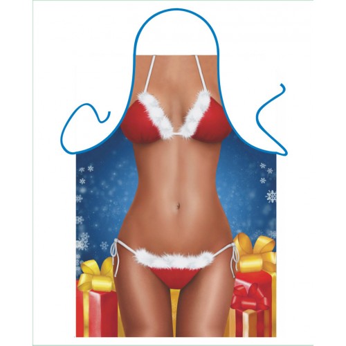 Schort Santa bikini