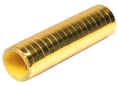 Serpentines metallic goud 4m