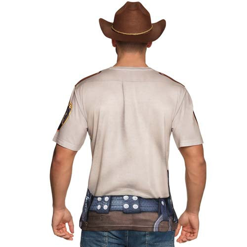 Shirt Sheriff fotorealistisch one size