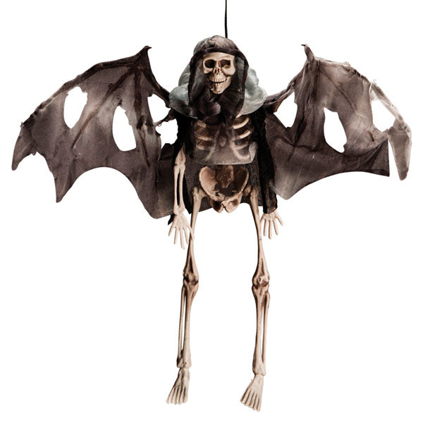 Skelet hangend met vleugels (35cm)