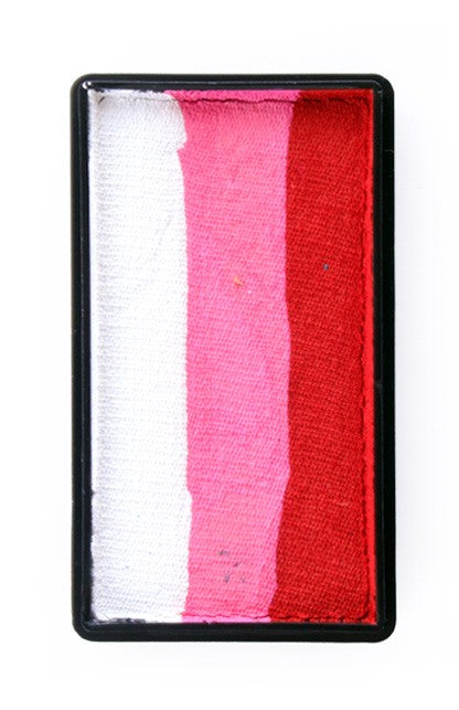 Splitcake PXP 28gr wit/roze/rood