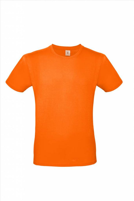 T-Shirt heren oranje mt. L