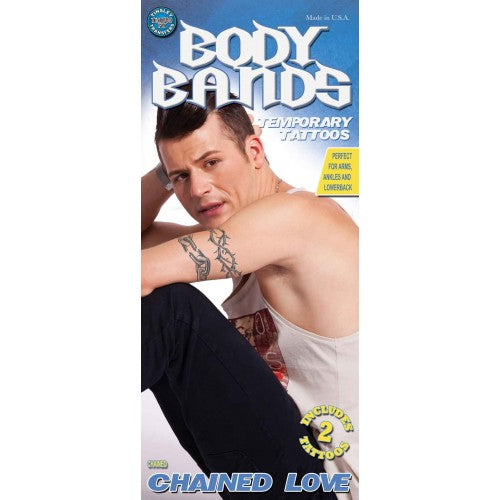 Tattoo body band Chained
