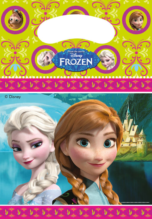 Uitdeelzakjes Frozen 6st.#2