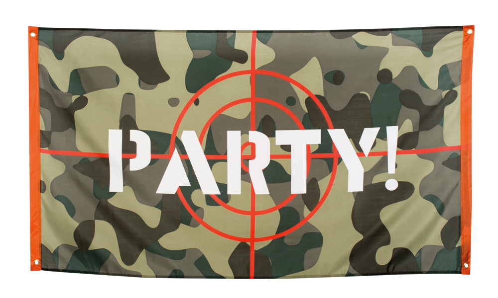 Vlag camouflage Party 90x150cm