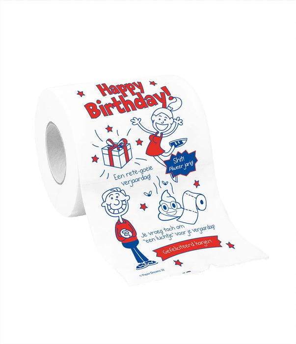 WC papier Happy Birthday
