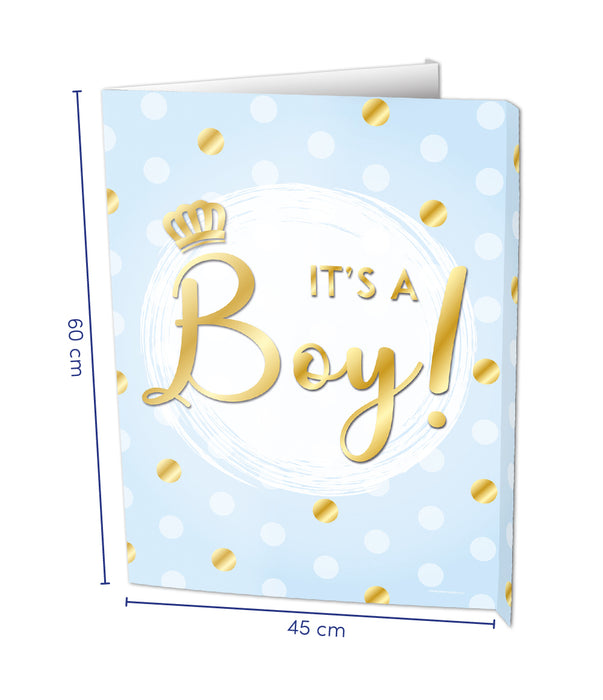 Window sign - It's a boy!