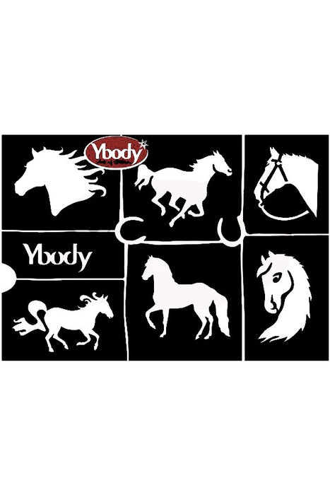 Ybody sjabloon horse