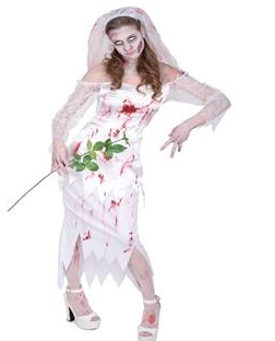 Zombie bruid mt. XL