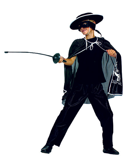 Zorro/Don Orroz cape+broek mt.104